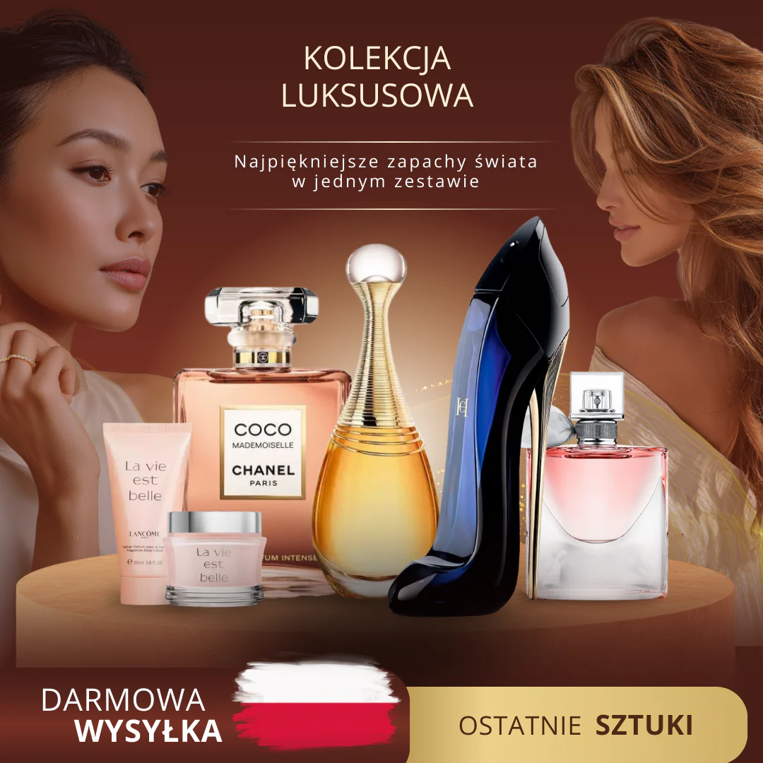 Zestaw 6 luksusowych perfum z importu + prezent